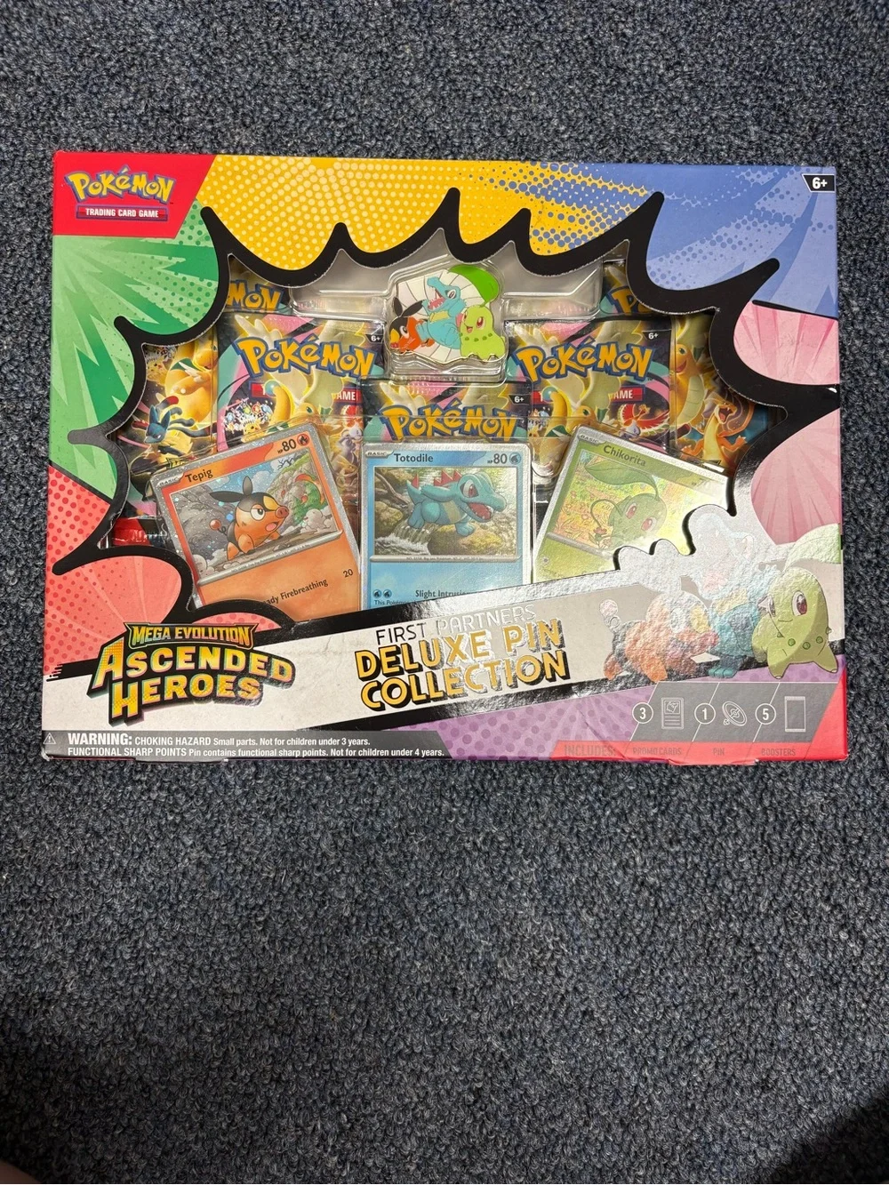 Pokemon Ascended Heroes First Partners Deluxe Pin Collection